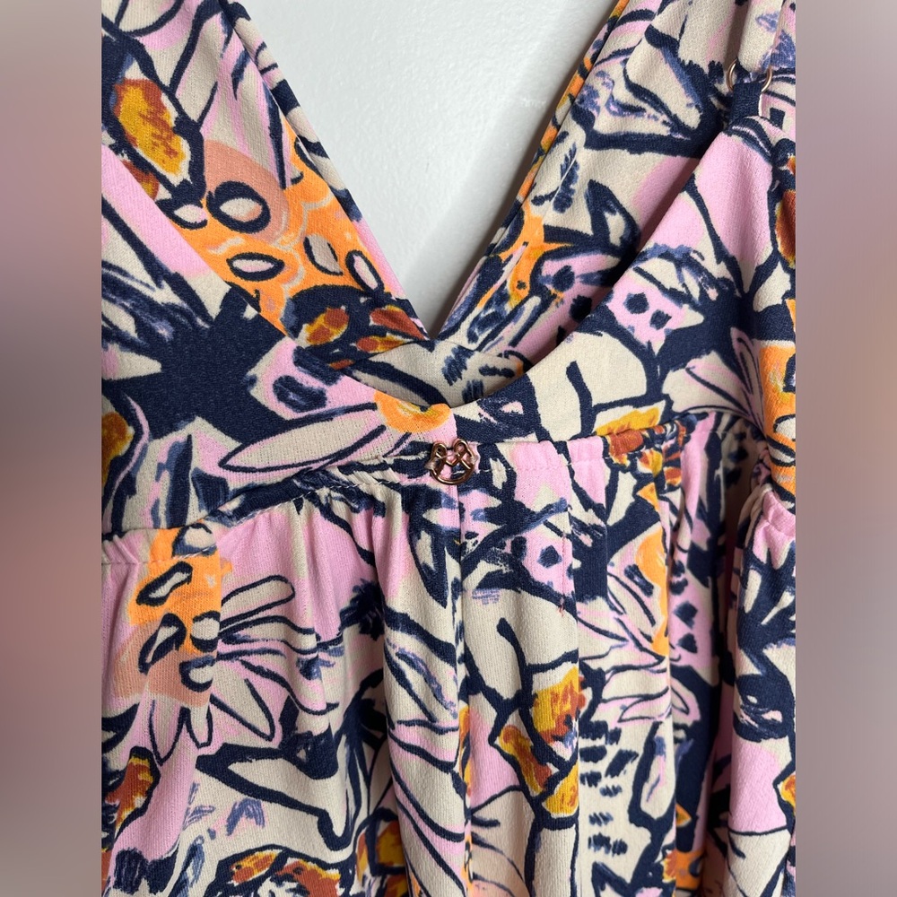 Maaji Pink and Blue Sundress Sleeveless Mini NWOT - Picture 7 of 9